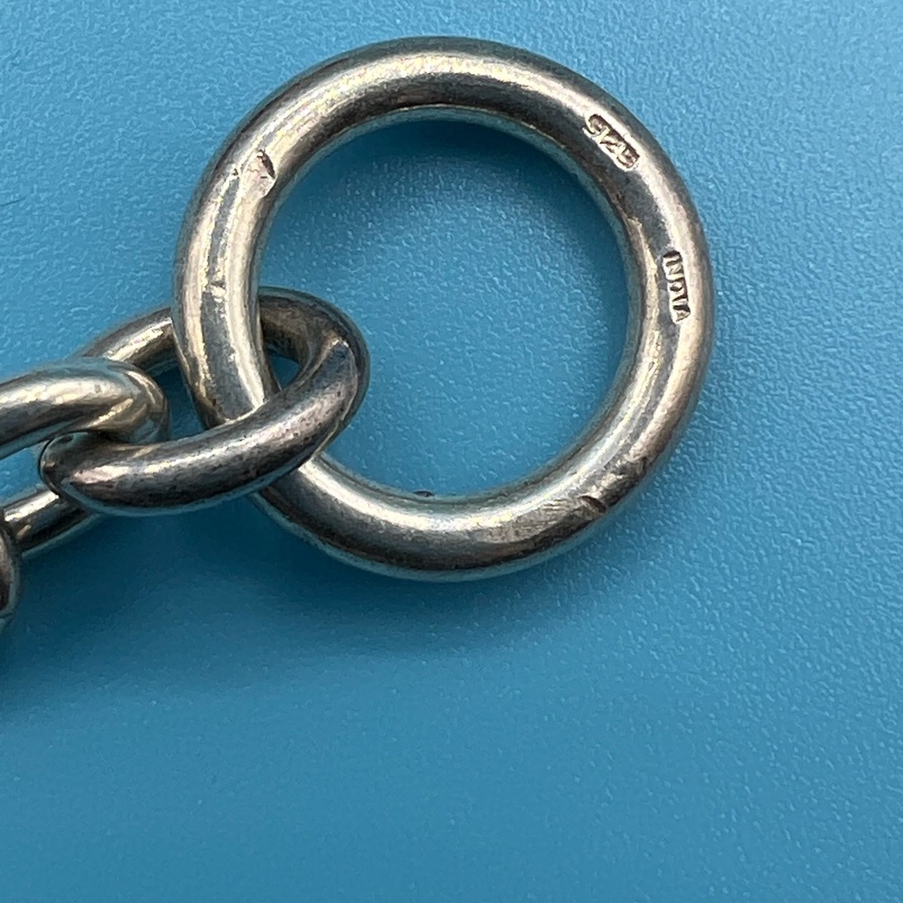 Sterling Toggle Chain Bracelet - Picture 4 of 4